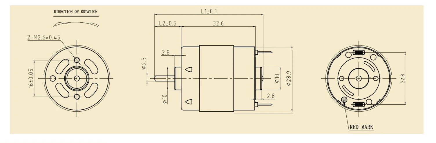 360SH motor outline 360SH motor outline