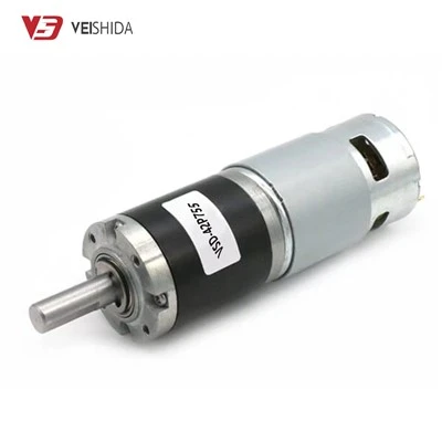 12v 42mm DC پلینیٹری گیئر موٹر